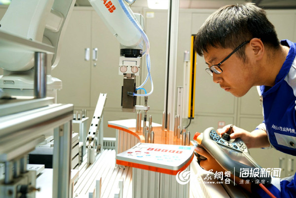 鏡頭下的校園:煙臺工貿技師學院 夢想在這里啟航